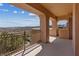 Spacious balcony with mountain views and a beautiful sky at 20 Via Mantova # 309, Henderson, NV 89011