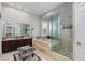 Luxurious bathroom with soaking tub and walk-in shower at 2000 Catalina Marie Ave, Henderson, NV 89074