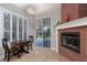 Charming breakfast nook with sliding door access to backyard at 2000 Catalina Marie Ave, Henderson, NV 89074