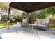 Relaxing gazebo with seating area for outdoor enjoyment at 2000 Catalina Marie Ave, Henderson, NV 89074