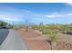 Landscaped area with pathway and desert plants at 2050 Cambridge Springs Dr, Henderson, NV 89052