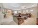 Living room boasts a fireplace and plenty of seating at 2694 Kinghorn Pl, Henderson, NV 89044