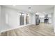 Kitchen and dining area with stainless steel appliances and light cabinets at 491 Kristin Ln, Henderson, NV 89011