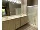 Double vanity bathroom with a large shower at 50 Aura De Blanco St # 13103, Henderson, NV 89074