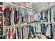 Large walk-in closet with ample hanging space at 5442 Bristol Bend Ct, Las Vegas, NV 89135