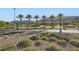 Relaxing community park with palm trees and seating at 5442 Bristol Bend Ct, Las Vegas, NV 89135