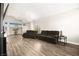 Bright living room with hardwood floors and recessed lighting at 6227 Legend Falls St, North Las Vegas, NV 89081