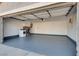 Attached garage with laundry and epoxy floor at 6725 Carrera Dr, Las Vegas, NV 89103