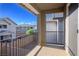 Private balcony overlooking neighborhood homes at 707 Cottonwood Hill Pl, Henderson, NV 89011