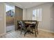 Breakfast nook with built-in bench seating and table at 707 Cottonwood Hill Pl, Henderson, NV 89011