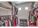 Spacious walk-in closet with ample shelving and hanging space at 7163 Brassica Ct, Las Vegas, NV 89148