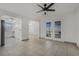 Open dining area with kitchen and patio access at 8101 Spur Ct, Las Vegas, NV 89145