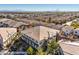 Wide aerial view of the community and surrounding area at 9303 Gilcrease Ave # 2177, Las Vegas, NV 89149