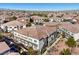 Aerial view of building and surrounding neighborhood at 9303 Gilcrease Ave # 2177, Las Vegas, NV 89149