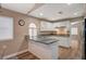 Kitchen with granite countertops, white cabinets, and stainless steel appliances at 9612 World Cup Dr, Las Vegas, NV 89117