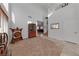 Bright and spacious entryway with high ceilings and hardwood floors at 10350 Blue Ginger Dr, Las Vegas, NV 89135