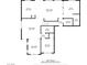 Detailed floor plan showcasing the layout of the home, including room dimensions and relationships at 10350 Blue Ginger Dr, Las Vegas, NV 89135