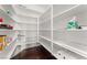 Walk-in pantry with ample shelving for storage at 10825 Bernini Dr, Las Vegas, NV 89141