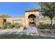 Entrance to Segovia community with welcoming archway at 12237 Olivetta Ct, Las Vegas, NV 89138