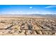 Aerial view of a residential neighborhood with mountain views in the background at 2755 Sunken Ship St, Laughlin, NV 89029