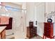 Bathroom with walk-in shower and vanity at 2755 Sunken Ship St, Laughlin, NV 89029