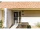 Front entrance with security gate at 2764 Heritage Ct, Las Vegas, NV 89121
