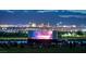 Outdoor movie screening in community park with city skyline view at 368 Gracious Way, Henderson, NV 89011