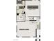 Upper level floor plan, showing primary bedroom and bonus room at 368 Gracious Way, Henderson, NV 89011