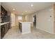 Modern kitchen with stainless steel appliances and island at 368 Gracious Way, Henderson, NV 89011