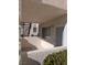 Private patio with exterior access and stairs at 7964 Rim Rock Way # 102, Las Vegas, NV 89128