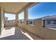 Private balcony offering scenic views and an outdoor living space at 841 Riverlawn Pl, Las Vegas, NV 89138