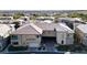 Aerial view of a modern home with attached garage at 11280 Granite Ridge Dr # 1032, Las Vegas, NV 89135