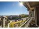 Balcony with sunny view of the community at 11280 Granite Ridge Dr # 1032, Las Vegas, NV 89135