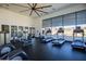 Fitness center offers treadmills, weight machines, and ample space at 11280 Granite Ridge Dr # 1032, Las Vegas, NV 89135