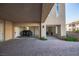 Two-car garage with EV charger and storage shelving at 11280 Granite Ridge Dr # 1032, Las Vegas, NV 89135