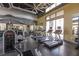 Modern fitness center with treadmills and weight machines at 11327 Gravitation Dr, Las Vegas, NV 89135