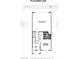 First floor layout showing garage, bedroom and bath at 127 Harmonica Ave # Lot 14, Henderson, NV 89011