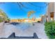 Inviting swimming pool with expansive patio and string lights at 1426 Radig Ct, Boulder City, NV 89005