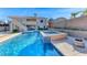 Stunning pool and spa perfect for entertaining at 1426 Radig Ct, Boulder City, NV 89005