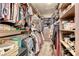 Large walk-in closet with ample shelving and hanging space at 1426 Radig Ct, Boulder City, NV 89005