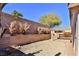 Private backyard with pergola and block wall at 167 White Butte St, Henderson, NV 89012