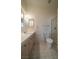 Clean bathroom with tiled floor and shower at 4654 Stuttgart St, Las Vegas, NV 89147