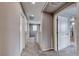 Upstairs hallway with carpet and neutral walls at 5658 Adobe Jack St, North Las Vegas, NV 89031