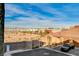 View of the house from above, showcasing the backyard and neighborhood at 5969 Viscaya Grove St, Las Vegas, NV 89118