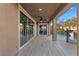 Covered patio overlooking a sparkling pool at 6332 Ava Ridge Ave, Las Vegas, NV 89141