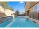 Relaxing pool area with a waterfall feature at 6332 Ava Ridge Ave, Las Vegas, NV 89141