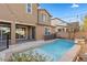 Inviting backyard with a refreshing pool and patio at 6332 Ava Ridge Ave, Las Vegas, NV 89141