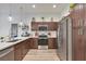 Well-equipped kitchen featuring stainless steel appliances at 6434 Spring Jog St, Las Vegas, NV 89166