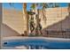 Charming frog statues accent the pool area at 716 Amber Hills Dr, Las Vegas, NV 89123