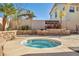 Relaxing spa and patio area, perfect for entertaining at 716 Amber Hills Dr, Las Vegas, NV 89123